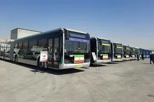 ترخیص ۵۱ اتوبوس ضد آلایندگی از گمرک جنوب