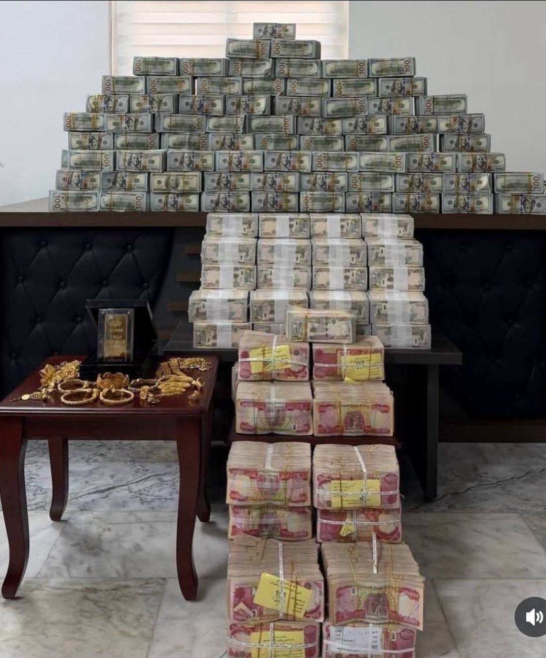 عراق؛ دستگیری مقامات به اتهام فساد مالی / کشف دسته های دلار در خانه نمایندگان مجلس