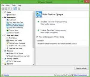 نرم افزار ایجاد تغییرات دلخواه در ویندوز (Winaero Tweaker)