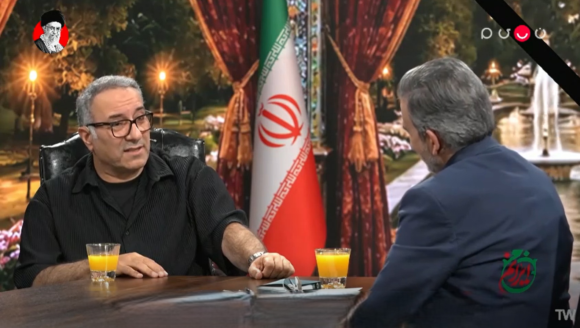 رضا میرکریمی در برنامه من ایرانم