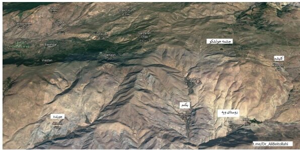 موقعیت روستای کلیشم