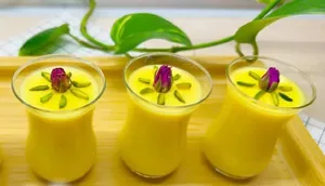 طرز تهیه فرنی بستنی خوشمزه و مجلسی!