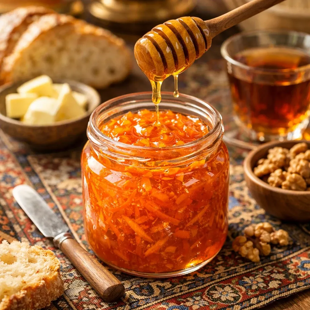 مربا هویج با عسل