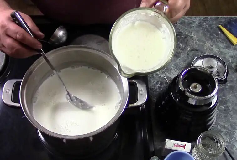 روش تهیه پنیر خانگی فوری