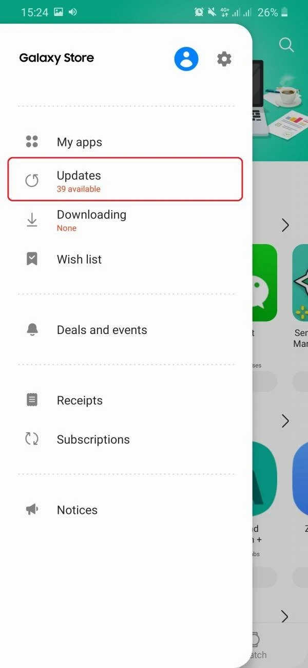 برنامه های سامسونگ
