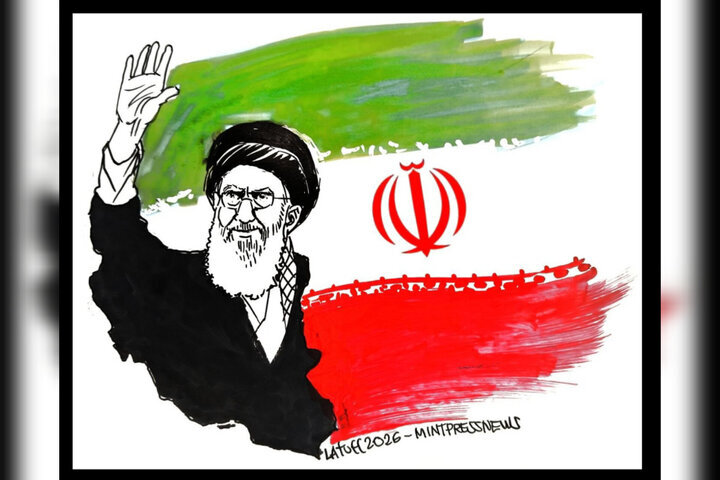 آنچه هنرمندان برای رهبر شهید نقش زدند