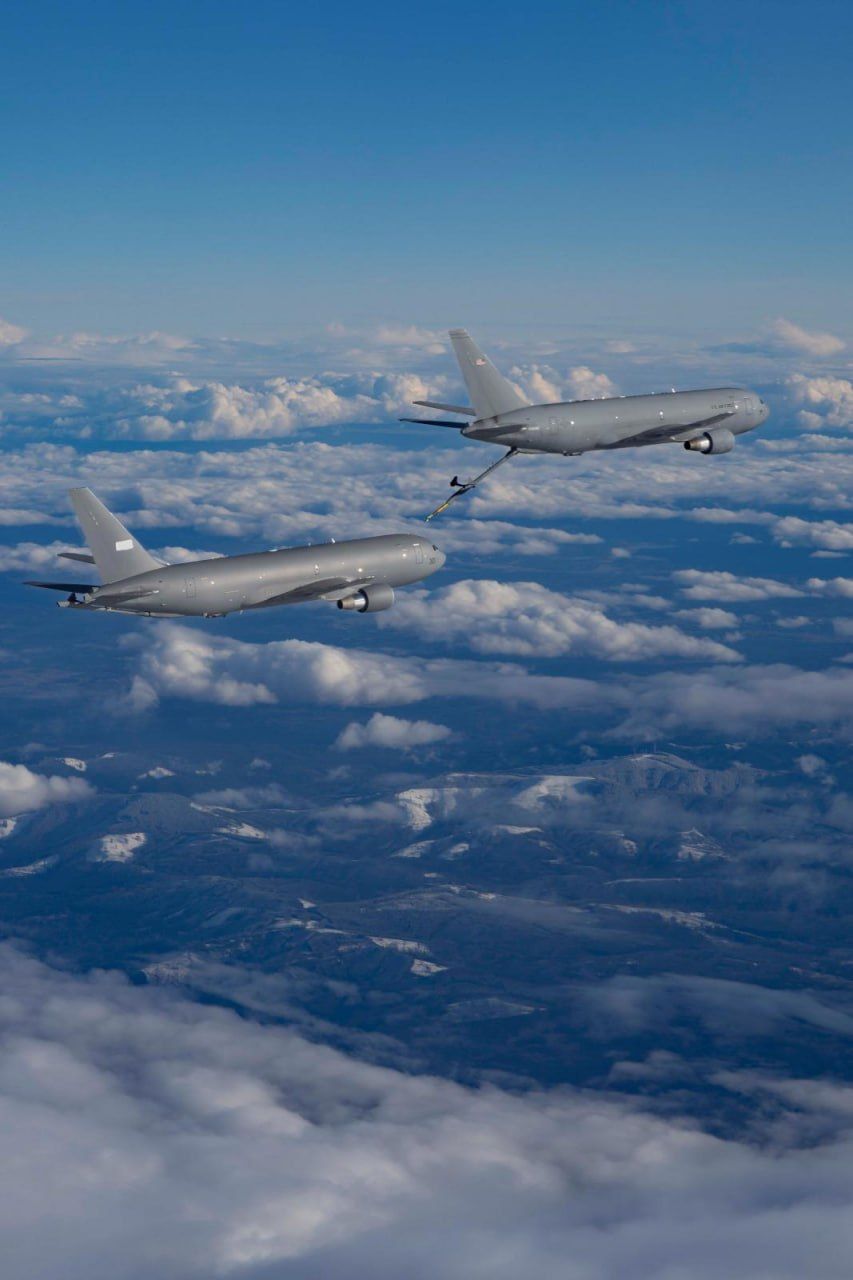 پرواز موفق هواپیمای سوخت‌رسان بوئینگ KC-46 سفارش اسرائیل ، در آمریکا