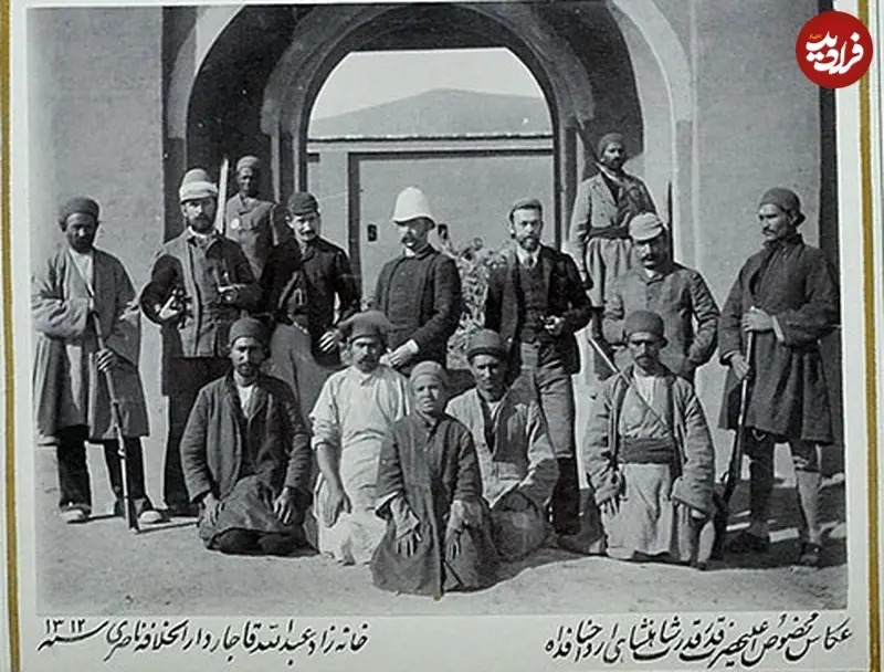 مهندسین و کارگران «معدن مس» در زمان ناصرالدین شاه