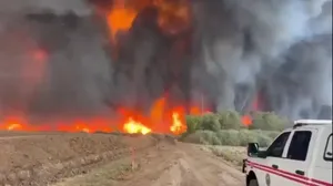 آتش‌سوزی گسترده در آریزونای آمریکا