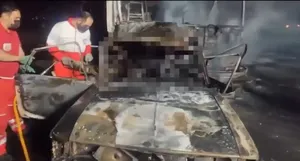 مرگ ۲ سرنشین پیکان در سانحه مرگبار آزادراه کاشان ـ قم/ راننده اتوبوس از صحنه متواری شد