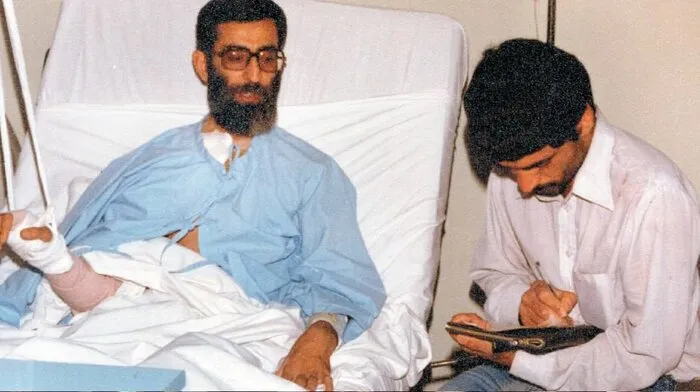 تصاویر منوچهر قلمچی از رهبر شهید