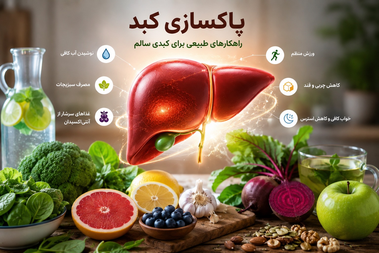 پاکسازی کبد؛ واقعیتی که باید بدانید، نه وعده‌هایی که نباید باور کنید