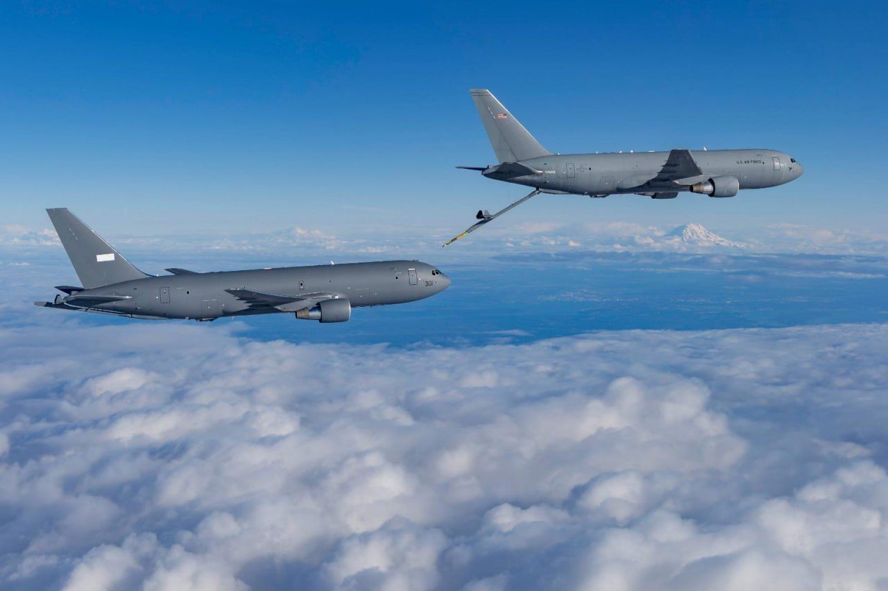 پرواز موفق هواپیمای سوخت‌رسان بوئینگ KC-46 سفارش اسرائیل ، در آمریکا