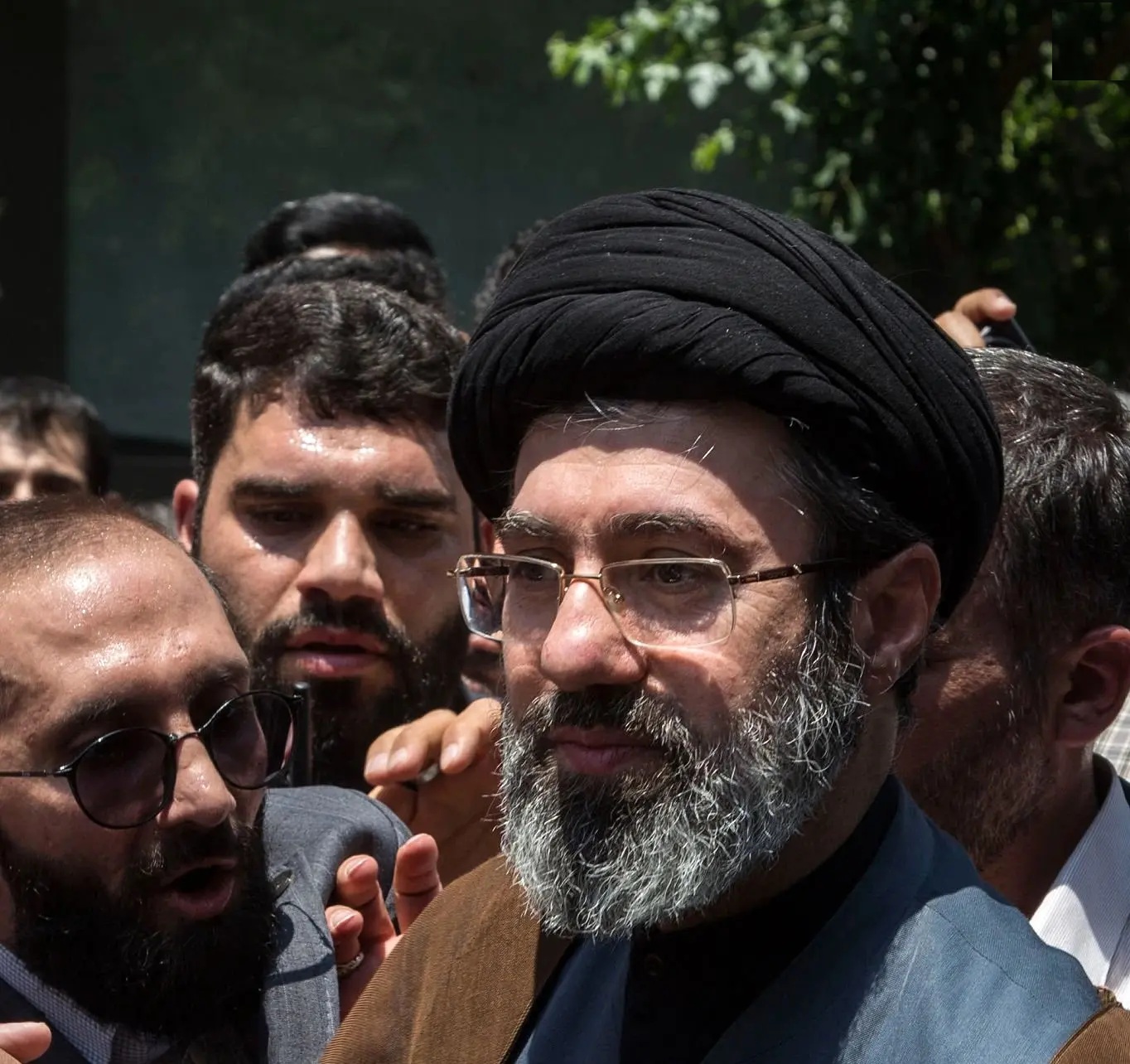 سال 98؛ سیدمجتبی خامنه ای در راهپیمایی روز قدس