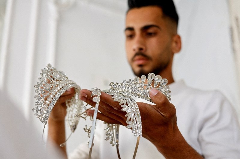 لباس عروس در غزه ؛ کمبود و گرانی