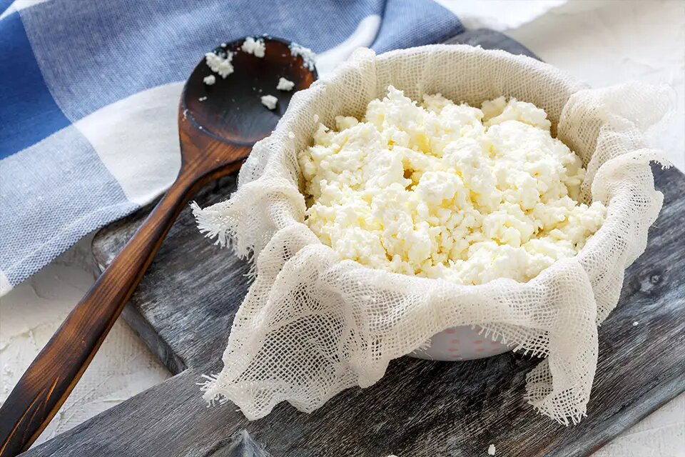 روش تهیه پنیر خانگی فوری