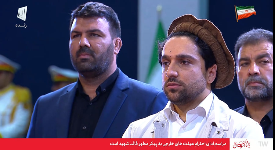 مراسم ادای احترام هیات های خارجی به رهبر شهید