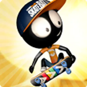 دانلود بازی مسابقه اسکیت آدمک ها  - Stickman Skate Battle